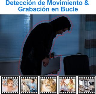 Cámara Espía Detector Humo 2.4 & 5G