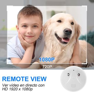 Cámara Espía Detector Humo 2.4 & 5G