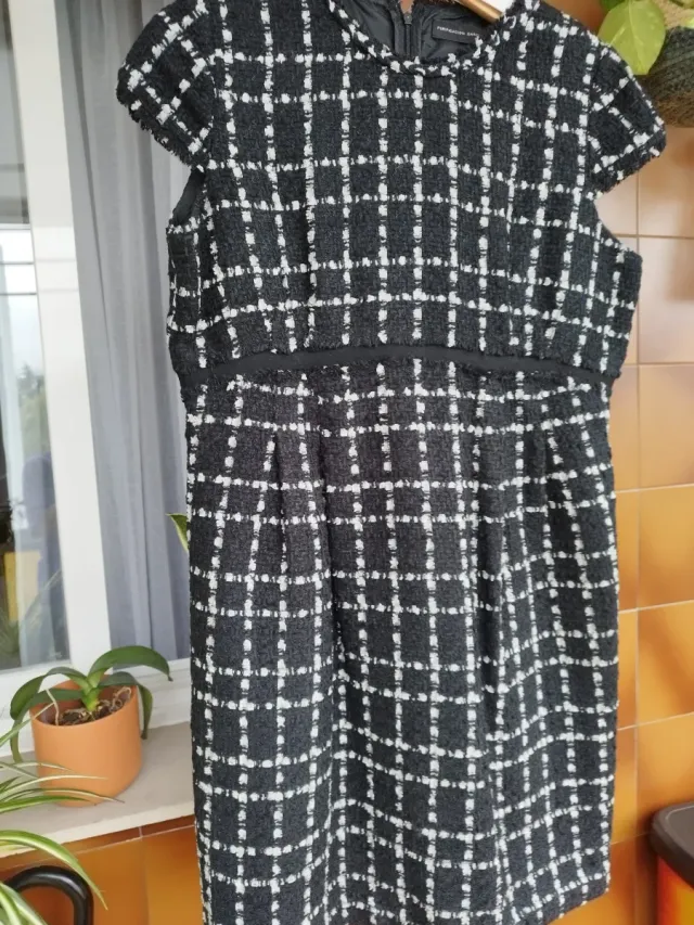 Abrigo y vestido de Purificación García