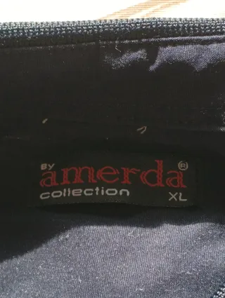 Polo Amerda manga corta gris/azul Talla M