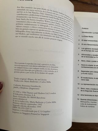 Mujer, Arte Y Sociedad (Spanish Edition)