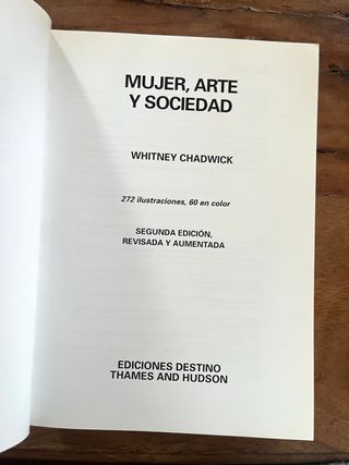 Mujer, Arte Y Sociedad (Spanish Edition)