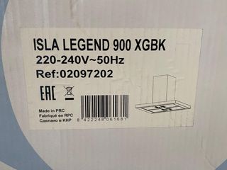 Campana extractora isla acero inoxidable