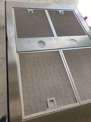 Campana extractora isla acero inoxidable