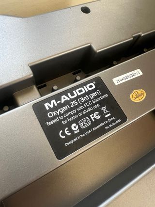 Teclado MIDI M-Audio Oxygen 25 (3 gen)