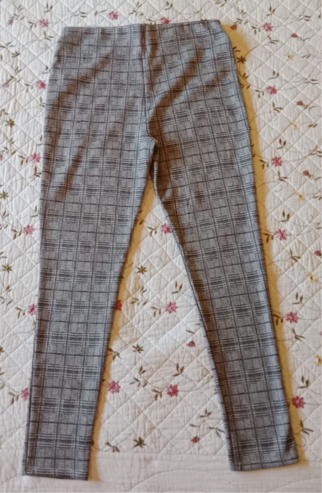 Pantalón cuadros gris mujer Easy Wear