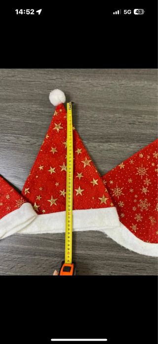Cappelli Babbo Natale 1€/cad