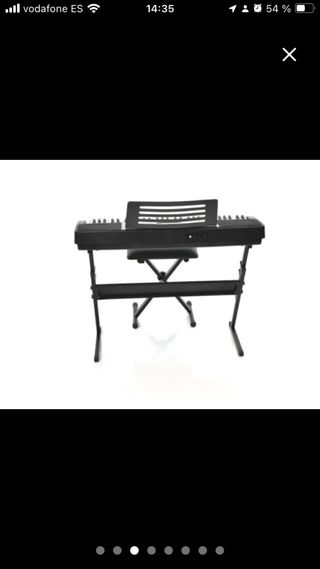 Teclado Piano Digital RockJam 61 Teclas