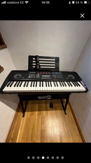 Teclado Piano Digital RockJam 61 Teclas