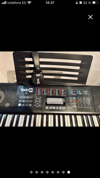 Teclado Piano Digital RockJam 61 Teclas