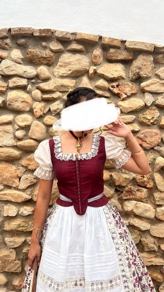 Traje Regional Huertana/Valenciana Talla S/36