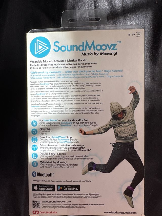 SoundMoovz Pulseras Muzical Bandz Bluetooth