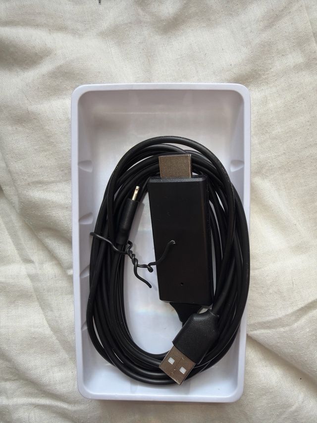 Cable HDTV para iPhone (Lightning a HDMI + USB)