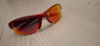 Occhiali da sole sportivi vintage rossi