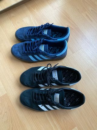 Zapatillas Adidas Spezial Negras y Azules