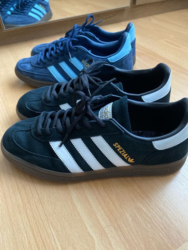 Zapatillas Adidas Spezial Negras y Azules