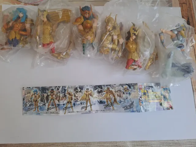 Lote 6 Figuras Caballeros del Zodiaco Japón