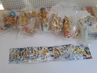Lote 6 Figuras Caballeros del Zodiaco Japón