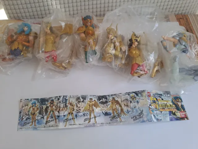Lote 6 Figuras Caballeros del Zodiaco Japón