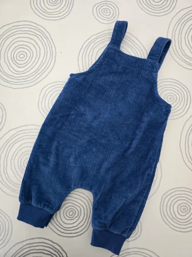 Mono bebé pana azul