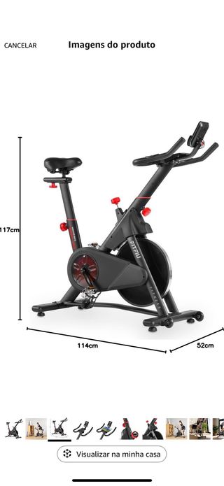 Bicicleta Estática Fitfiu Fitness