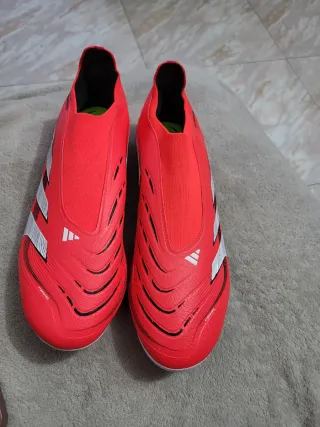 Zapatos Adidas Predator Rojo Blanco Hombre