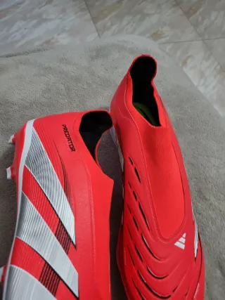 Zapatos Adidas Predator Rojo Blanco Hombre