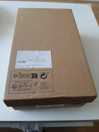 Zapatos de tacón negros y plateados talla 38