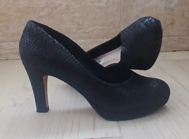 Zapatos de tacón Clarks negros mujer