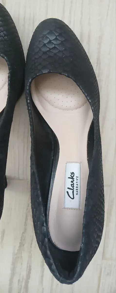 Zapatos de tacón Clarks negros mujer