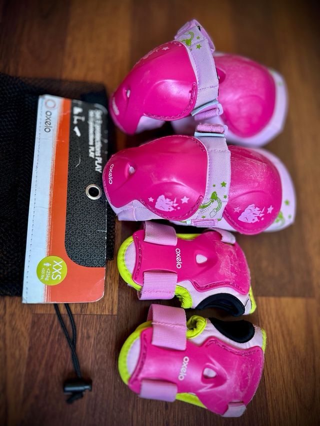 Patines Oxelo Niños Talla Ajustable + Protecciones