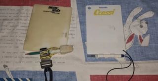 Tablas de buceo y brújula