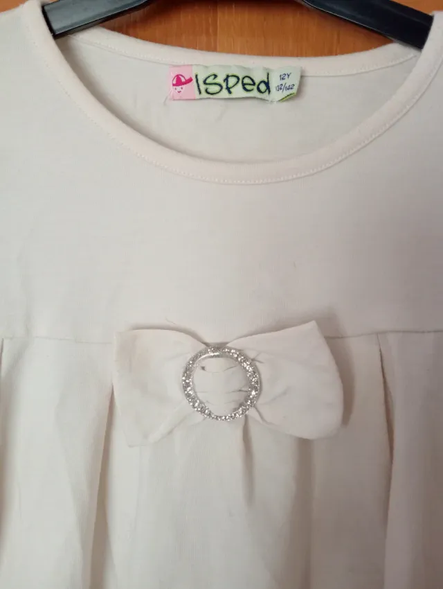 Camiseta manga larga isped beige