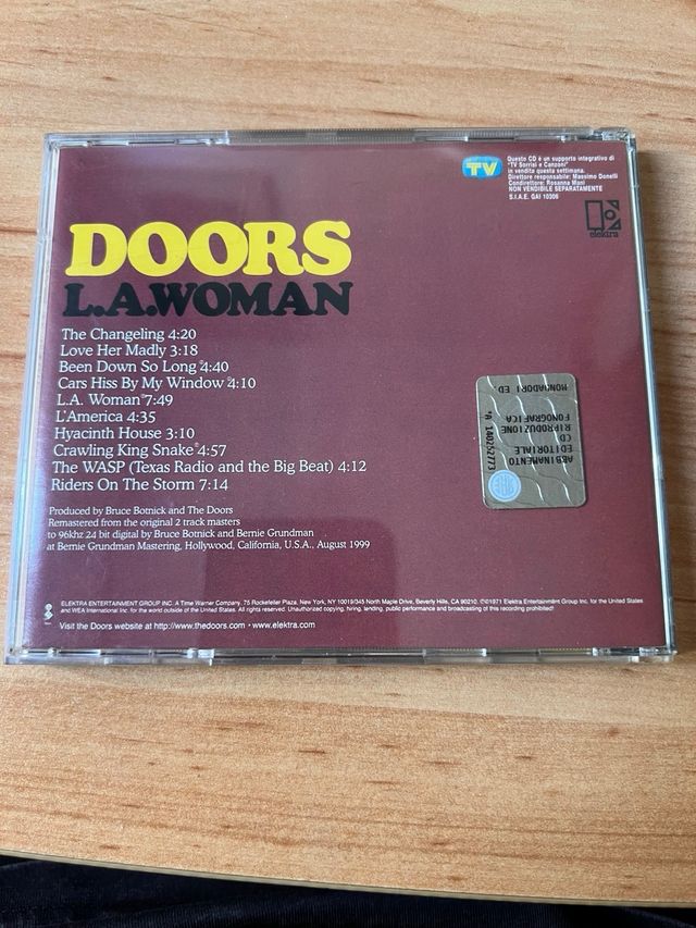 CD The Doors – L.A. Woman