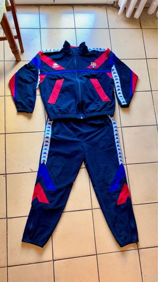 Chándal Kappa FC Barcelona 1992-1995 Talla XL