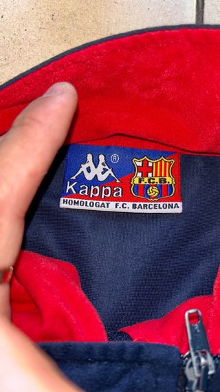 Chándal Kappa FC Barcelona 1992-1995 Talla XL