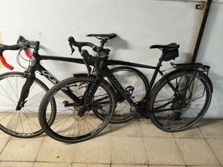 Bicicleta Gravel Kross y Focus Carretera