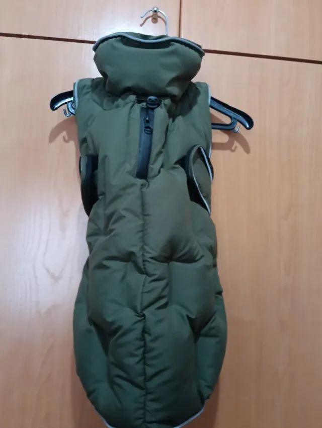 Plumífero Zara verde perro pequeño