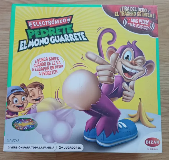 Pedrete el Mono Guarrete juego electrónico