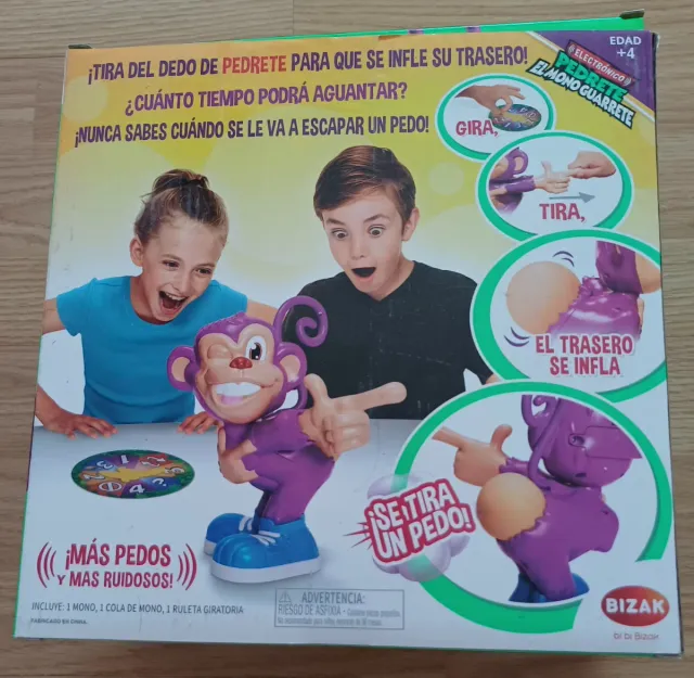 Pedrete el Mono Guarrete juego electrónico