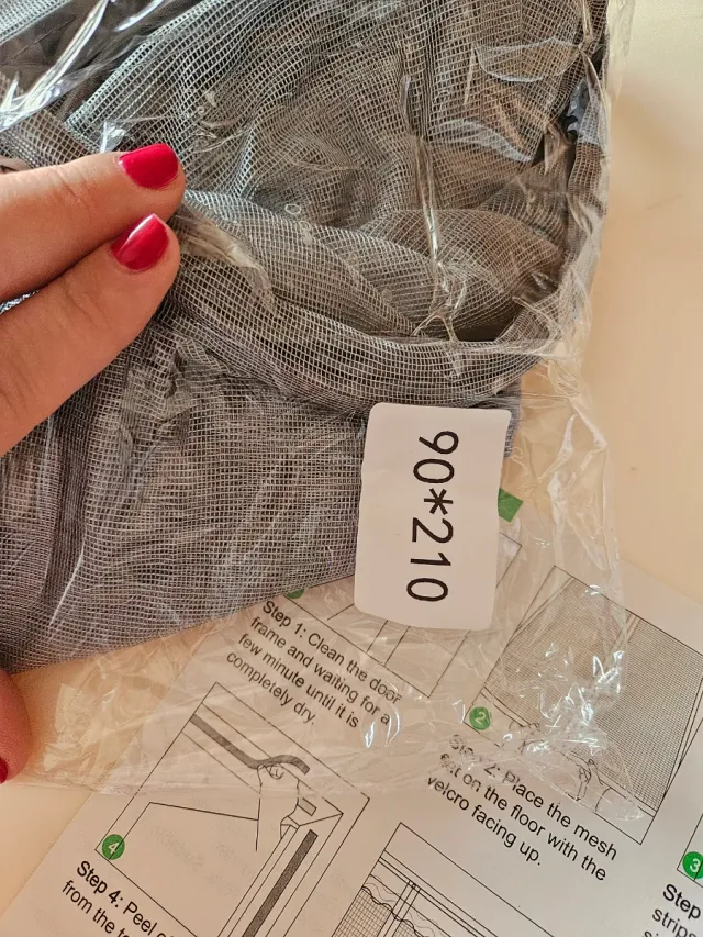 Cortina mosquitera 90x210 cm