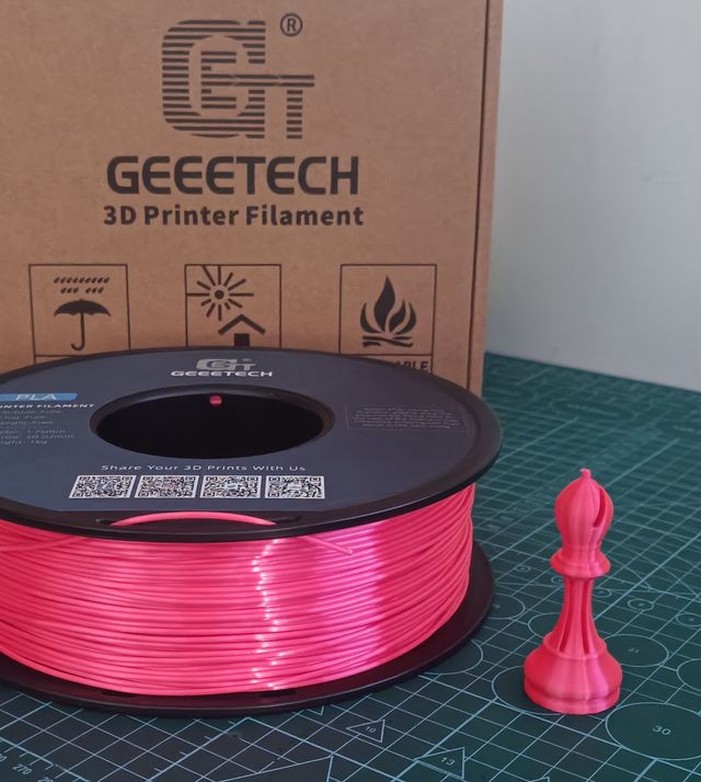 Filamento PLA SILK (Seda) Magenta