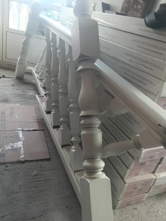 Pasamanos de madera maciza