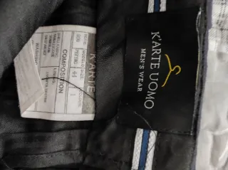 Traje juvenil azul marino talla 44,16 años