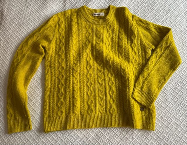 Jersey Brownie ochos mostaza