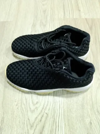 Zapatillas Air Jordan Tejidas Negras