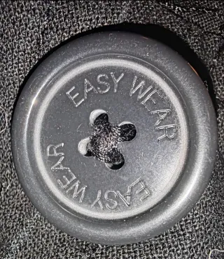 Gabardina Easy Wear Mujer Algodón Negra