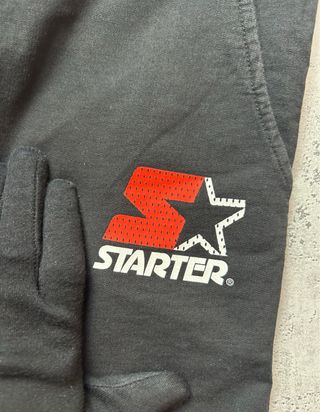Starter Jogger Pants Black Vintage 90s Streetwear