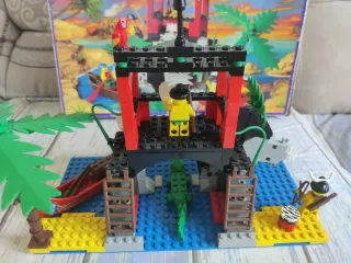 Lego 6264 Forbidden Cove 1994 scatola e istruzioni