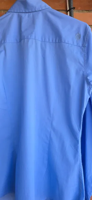 Camisa Celeste Ganesh Talla L Mujer